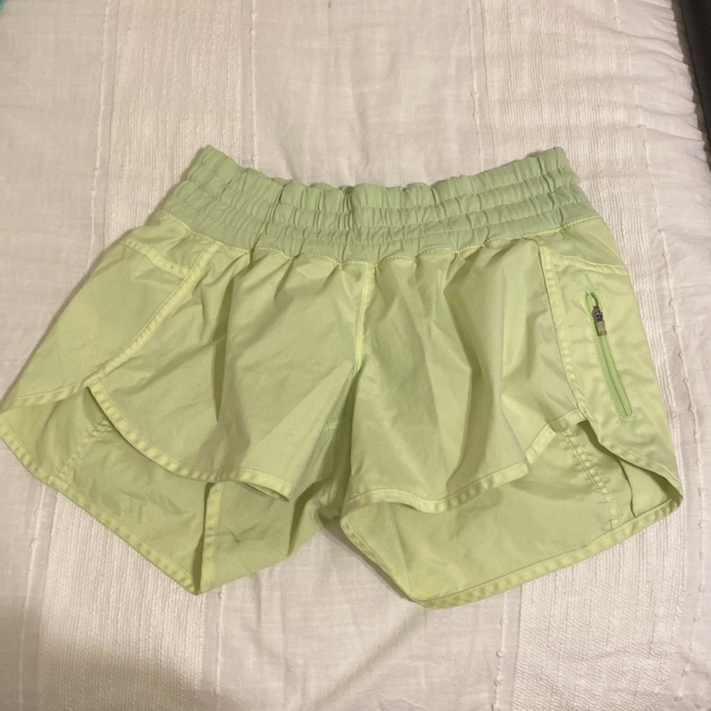 lululemon neon tracker shorts (willing to accept any offers)